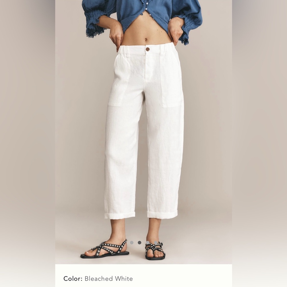 NWT Sanctuary linen cruiser pants